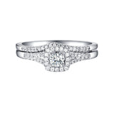 Beau Diamond Engagement Ring S201849A and Band Set S201849B