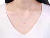 White Gold Fashion Diamond Pendant - S2012131