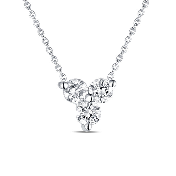 White Gold Fashion Diamond Pendant - S2012131