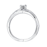 Beau Diamond Engagement Ring S201860A and Band Set S201860B