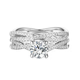 Classics Diamond Engagement Ring S201806A and Band Set S201806B