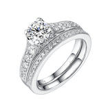 Classics Diamond Engagement Ring S201809A and Band Set S201809B