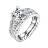 Classics Diamond Engagement Ring S201819A and Band Set S201819B