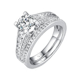 Classics Diamond Engagement Ring S201811A and Band Set S201811B
