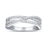 14KT White Gold Diamond Anniversary Band - S2012145