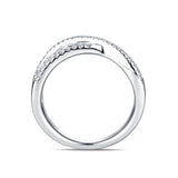 14KT White Gold Diamond Anniversary Band - S2012145