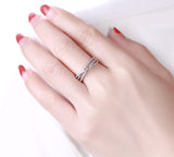 14KT White Gold Diamond Anniversary Band - S2012145