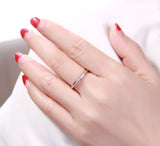 Rose Gold Diamond Solitaire Plus Promsie Ring - S2012168