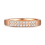 Rose Gold Diamond Anniversary Band - S2012143