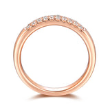 Rose Gold Diamond Anniversary Band - S2012143