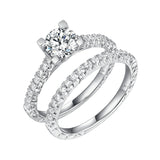 Classics Diamond Engagement Ring S201817A and Band Set S201817B