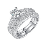 Classics Diamond Engagement Ring S201816A and Band Set S201816B