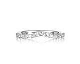 Round Diamond Halo Engagement Ring S201522A and Band Set S201522B