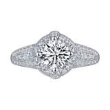 Taj Engagement Ring SV0231A and Wedding Ring SV0231B Set