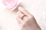 Rose Gold and White Gold Fashion Diamond Ring - S2012190