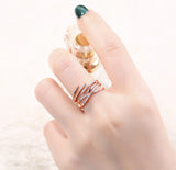 Rose Gold Diamond Fashion Ring - S2012198