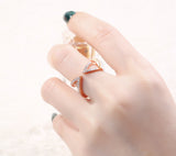 Rose Gold Diamond Fashion Ring - S2012204