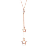 Rose Gold Diamond Drop Pendant - S2012241