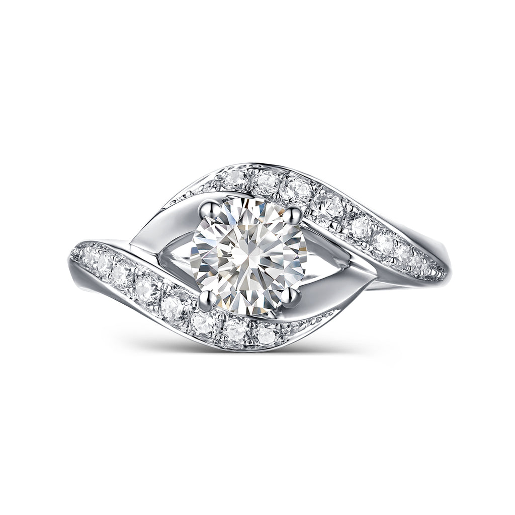 Modern Engagement Ring S2012653A