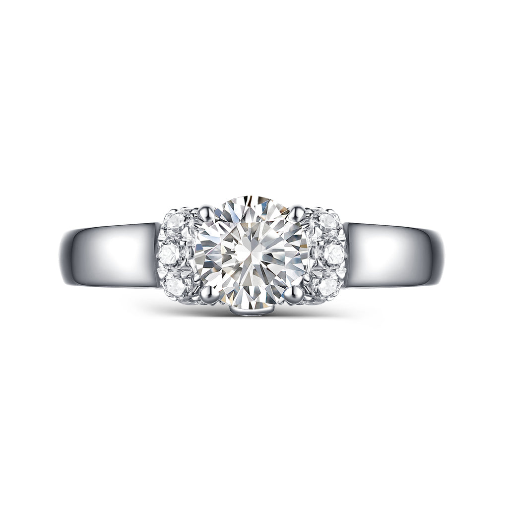 Modern Engagement Ring S2012654A
