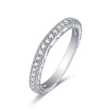 Halos Round Engagement Ring S2012681A and Band Set S2012681B