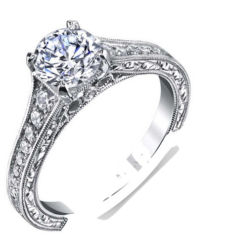 Modern Engagement Ring S2013172A