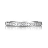 Cushion Cut Diamond Engagement Ring S201513A and Band Set S201513B