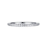 Solitaire Plus Engagement Ring S201891A and Matching Band Set S201891B