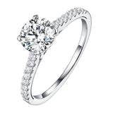 Sollitaire Plus Engagement Ring S201893A and Matching Wedding Band Set S201893B