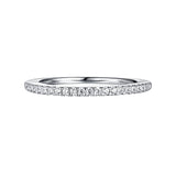 Solitaire Plus Engagement Ring S201905A and Matching Wedding Band Set S201905B