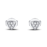 White Gold Fashion Diamond Earrings - S2012134