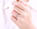 White Gold Diamond Promise Ring - S2012140