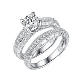 Classics Diamond Engagement Ring S201815A and Band Set S201815B