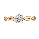 Solitaire Round Engagement Ring S201586