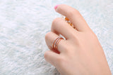 Rose Gold Diamond Fashion Ring - S2012257