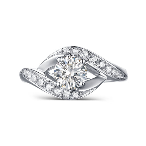 Modern Engagement Ring S2012653AMQ200YG14 and S2013653BMQ200YG14