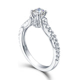Modern Engagement Ring S2012657A
