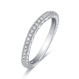 Halos Round Engagement Ring S2012680A and Band Set S2012680B