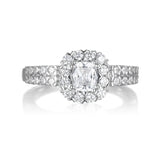 Cushion Cut Diamond Engagement Ring S201511
